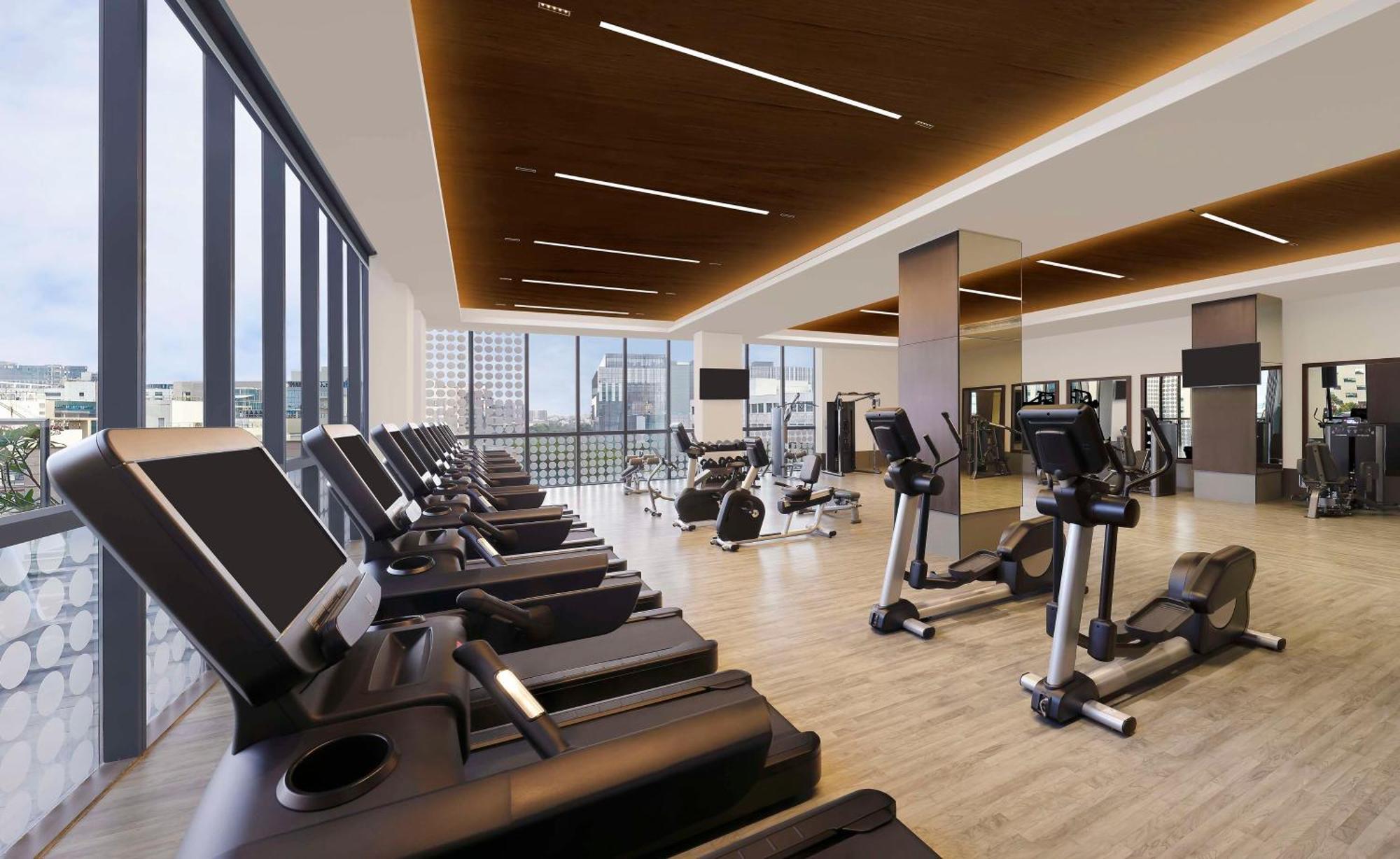 Hotel Hilton Bengaluru Embassy Manyata Business Park Esterno foto