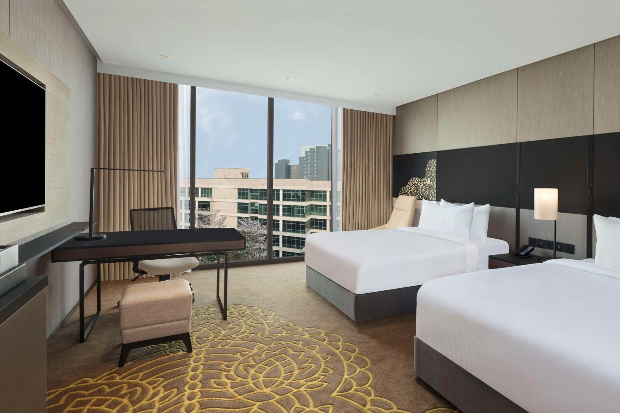 Hotel Hilton Bengaluru Embassy Manyata Business Park Esterno foto